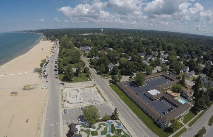 Ludington Beach House (Millers Lakeside Resort) - From Website (newer photo)